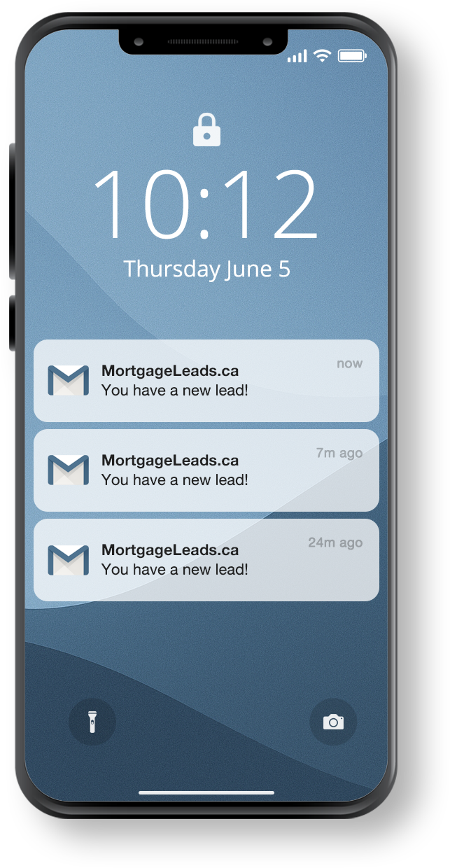 Sample Lead Notifications